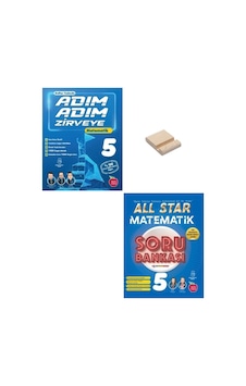 5. Sınıf Adım Adım Zirveye Ve All Star Matematik Soru Bankası