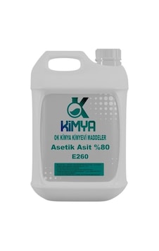 Ok Kimya Asetik Asit E260 %80 Sirke Ruhu 5 KG