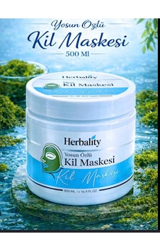 Herbality Yosun Özlü Kil Maskesi 500 Ml