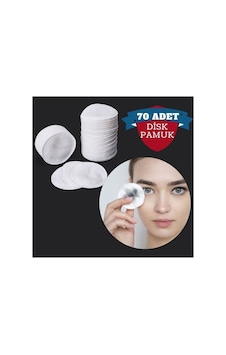 14 Adet Kozmetik Disk Pamuk Beyaz 14 Adet Kozmetik Disk Pamuk Beyaz