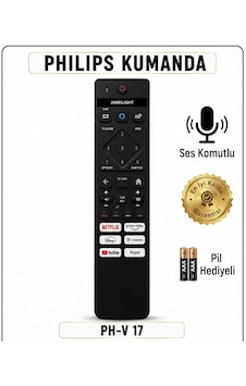 Ph-v17 Ses Komutlu Kumanda Pil Ph-v17 Ses Komutlu Kumanda Pil