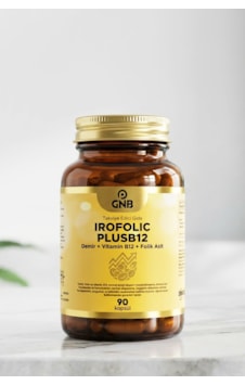 Gnb Irofolic Plus B12 Demir, Vitamin B12 Ve Folik Asit İçeren Takviye Edici Gıda 90 Kapsül Gnb Irofolic Plus B12 Demir, Vitamin B12 Ve Folik Asit İçeren Takviye Edici Gıda 90 Kapsül