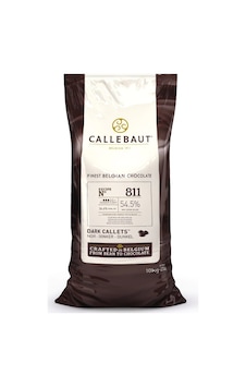Callebaut Bitter Damla Çikolata 811 10 KG Callebaut Bitter Damla Çikolata 811 10 KG