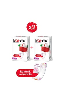Kotex Anydays Uzun 28'li Günlük Ped 2 kutu Kotex Anydays Uzun 28'li Günlük Ped 2 kutu