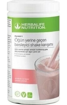Herbalife F1 Ahududu Ve Beyaz Çikolatalı Shake Beyaz Çikolata