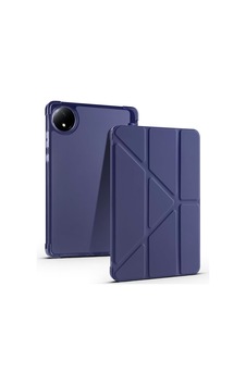 Aksesuarcim Xiaomi Pad Se 8.7 İle Uyumlu Kılıf Silikon Yumuşak Kalem Bölmeli Esnek 4 Farklı Stand Olabilen Tablet Kılıfı Lacivert Sku: Zeusb0fhj8m6fd Arka Kapak
