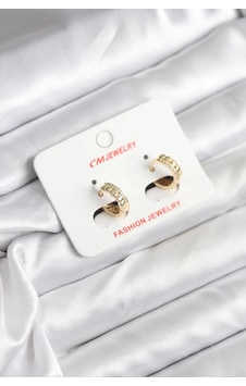 Mey İthalat 14k Gold Renk Kaplama Cm Kadın Küpe Çok Renkli 45431687 Mey İthalat 14k Gold Renk Kaplama Cm Kadın Küpe Çok Renkli 45431687