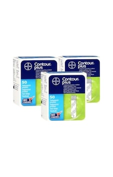 Contour Plus Kan Şekeri Ölçüm Stribi 3 Kutu 150 Adet Contour Plus Kan Şekeri Ölçüm Stribi 3 Kutu 150 Adet
