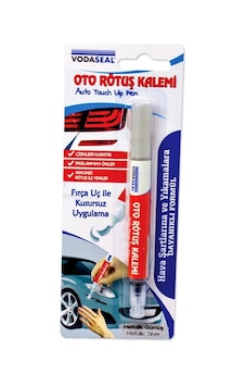 Vodaseal Araç Oto Rötuş Çizik Kalemi Metalik Gümüş Boya Kalemi