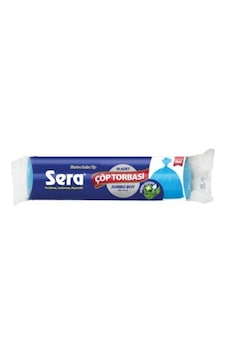 Sera Jumbo Boy Çöp Torbası Mavi 80 x 110 CM Sera Jumbo Boy Çöp Torbası Mavi 80 x 110 CM