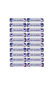 Kişiye Özel 20 Adet Astronot Ve Uzay Temalı Kitap Etiketi - A4 Parlak Kuşe Sticker Diğer Kişiye Özel 20 Adet Astronot Ve Uzay Temalı Kitap Etiketi - A4 Parlak Kuşe Sticker Diğer