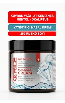 Ocrıde Kuyruk Yağlı At Kestanesi Masaj Kremi 250 ML Ocrıde Kuyruk Yağlı At Kestanesi Masaj Kremi 250 ML