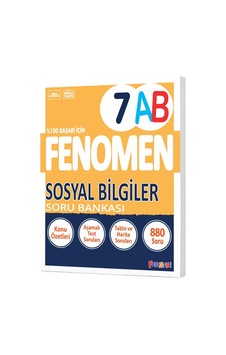 Fenomen Okul 2025 7. Sınıf Sosyal Bilgiler A-b Serisi Konu Özetli Soru Bankası Fenomen Okul 2025 7. Sınıf Sosyal Bilgiler A-b Serisi Konu Özetli Soru Bankası