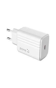 Zore Play Serisi Pl2 20w Pd Seyahat Şarj Aleti - Beyaz
