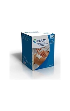 Octacare Steril Emici Kompres - Gazlı Bez 7,5x7,5cm 100 Antrasit Octacare Steril Emici Kompres - Gazlı Bez 7,5x7,5cm 100 Antrasit