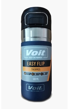 Voıt Easy Flıp Thermos 500 Ml - 034 Mavi Voıt Easy Flıp Thermos 500 Ml - 034 Mavi