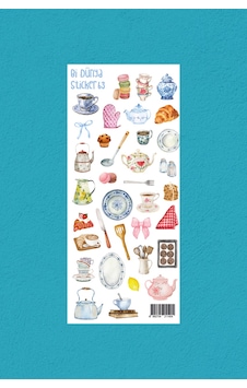 M63 Çeyiz Alışverişi Sticker Seti Çok Renkli M63 Çeyiz Alışverişi Sticker Seti Çok Renkli