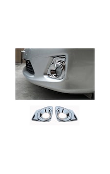 Toyota Corolla Uyumlu 2010 2012 Sis Lambası Kaplama Krom