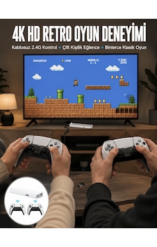 3d Çift Oyun Kollu 4k Hd Ekran Nostaljik 20.000 Oyunlu Beyaz Game Box Yeni Nesil 3d Çift Oyun Kollu 4k Hd Ekran Nostaljik 20.000 Oyunlu Beyaz Game Box Yeni Nesil