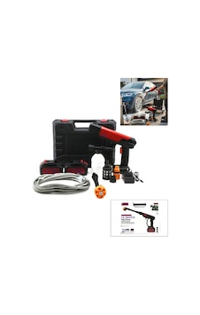 Oto - Araç Yıkama Makinesi Şarjlı - Yedek Bataryalı 135w - 19000 Rpm 12000 Mah - 21v 0.62bar A-130 5047 Renkli Oto - Araç Yıkama Makinesi Şarjlı - Yedek Bataryalı 135w - 19000 Rpm 12000 Mah - 21v 0.62bar A-130 5047 Renkli