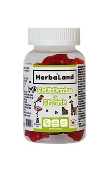 Herbaland Kids Multivitamin And Minerals 60 Adet