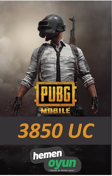 HemenOyun Pubg Mobile 3850 UC HemenOyun Pubg Mobile 3850 UC