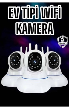 Wifi Kamerası Çift Yönlü Bebek Güvenlik Kamerası Gece Görüşlü Siyah Wifi Kamerası Çift Yönlü Bebek Güvenlik Kamerası Gece Görüşlü Siyah
