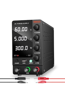 60v/5a Ayarlı Dc Güç Kaynağı Voltaj Regülatörü Gelişmiş Siyah 60v/5a Ayarlı Dc Güç Kaynağı Voltaj Regülatörü Gelişmiş Siyah