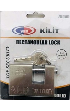 Solid 70mm Yassı Kilit Solid 70mm Yassı Kilit