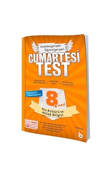 Basamak 8. Sınıf Din Kültürü Ve Ahlak Bilgisi Cumartesi Test Basamak 8. Sınıf Din Kültürü Ve Ahlak Bilgisi Cumartesi Test