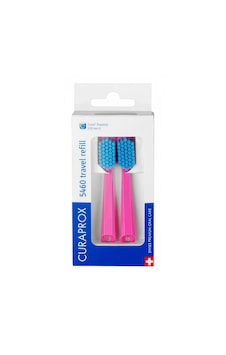 Curaprox Be You Travel Set Yedek 5460 Diş Fırçası Başlığı 2 Li Paket - Pembe Curaprox Be You Travel Set Yedek 5460 Diş Fırçası Başlığı 2 Li Paket - Pembe