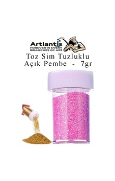 Renkli Toz Sim Tuzluklu 7 Gr 1 Adet Renkli Toz Sim Epoksi Reçine Okul Etkinlik Dekarasyon Slime 001