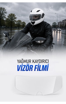 Şeffaf Motosiklet Kask Vizör Buğu Önleyici Film Yağmur Kaydırıcı Pinlock Tipi Koruyucu Lens