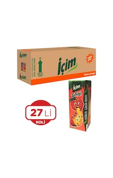 İçim Şeftali Meyve Suyu 27 x 200 ML İçim Şeftali Meyve Suyu 27 x 200 ML