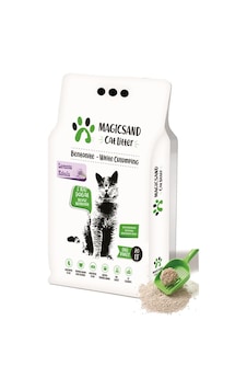 Magicsand Cat Litter Lavanta Kokulu İnce Bentonit Kedi Kumu 20 L Magicsand Cat Litter Lavanta Kokulu İnce Bentonit Kedi Kumu 20 L
