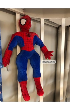 Uyku Oyun Arkadaşı Peluş Oyuncak Örümcek Adam 80cm Kırmızı Uyku Oyun Arkadaşı Peluş Oyuncak Örümcek Adam 80cm Kırmızı