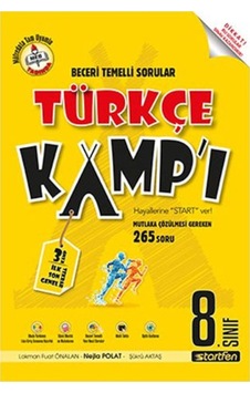 Sınıf 8 Türkçe Kampı Startfen Yayınları Sınıf 8 Türkçe Kampı Startfen Yayınları