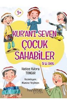 KUR’AN’I SEVEN ÇOCUK SAHABİLER 5'Lİ SET - HATİCE KÜBRA TONGAR