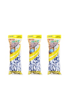 Elmop Pm02 Yedek Islak Vidalı Mop Paspas Püskül Ucu - Pamuklu Mikrofiber İpli Mop - 3 Adet Elmop Pm02 Yedek Islak Vidalı Mop Paspas Püskül Ucu - Pamuklu Mikrofiber İpli Mop - 3 Adet