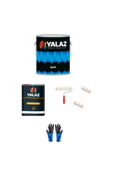Boncuk Mavi Boya (2,5 kg) + Tiner (1 lt) + Rulo + Rulo Ucu (2 ade Boncuk Mavi Boya (2,5 kg) + Tiner (1 lt) + Rulo + Rulo Ucu (2 ade