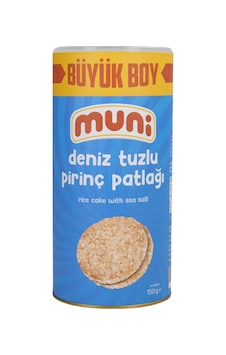 Muni Glutensiz Deniz Tuzu Patlağı Büyük Boy 150 G - 8 Adet Tarı Muni Glutensiz Deniz Tuzu Patlağı Büyük Boy 150 G - 8 Adet Tarı