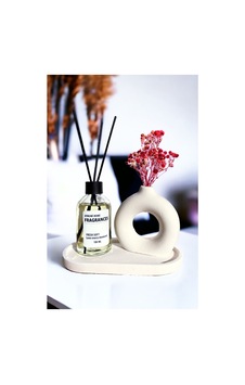 Minimal Halka Stand Ve Fresh Soft Oda Kokusu 100ml Seti