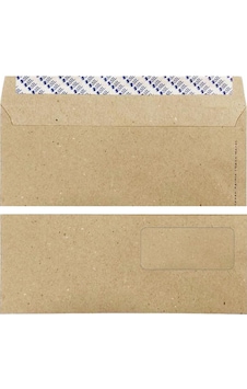 Elitstore Diplomat Zarf Kraft Pencereli Silikonlu 90 Gr. 10.5 Cm X 24 Cm 100'lü Paket Elitstore Diplomat Zarf Kraft Pencereli Silikonlu 90 Gr. 10.5 Cm X 24 Cm 100'lü Paket