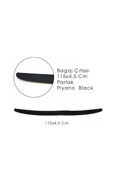 Çıta Spoiler Piano Black Bagaj Üst 115cmx4,5cm Sal155 Br2790108 Çıta Spoiler Piano Black Bagaj Üst 115cmx4,5cm Sal155 Br2790108