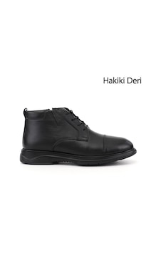 Gönderir Erkek Siyah Bağcıklı Kauçuk Taban Hakiki Deri Klasik Bot Dkmb82242291 Gönderir Erkek Siyah Bağcıklı Kauçuk Taban Hakiki Deri Klasik Bot Dkmb82242291