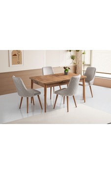 1017 Mdf Mutfak Masa Takımı Atlantik Çam 1017 Mdf Mutfak Masa Takımı Atlantik Çam