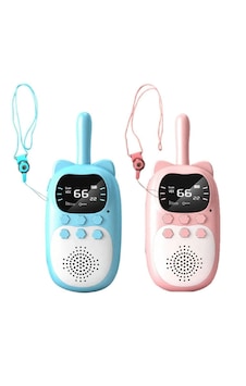 Çok Fonksiyonlu Çocuk Telsizi Walkie Talkie İnterkom İkili Paket Çok Fonksiyonlu Çocuk Telsizi Walkie Talkie İnterkom İkili Paket