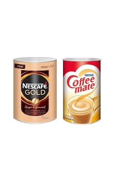 Nescafe Gold 900 G + Coffee Mate Kahve Kreması 2 KG