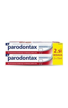 Paradontax Geliştirilmiş Tat Beyazlatıcı Diş Macunu 75 Ml + 75 Ml