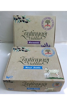 Karakılıç Doğal El Yapımı Lavantalı + Keçi Sütlü Zeytinyağı Sabunu 1 KG 2'li